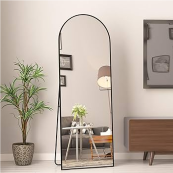 Aluminium Frame Metal Standing Mirror