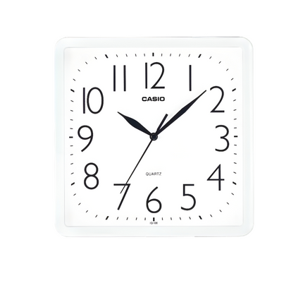 Casio Wall Analog Clock Square IQ06-7DF