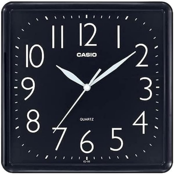 Casio Wall Analog Clock Square IQ06-1DF