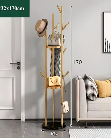 Garment Rail Clothes Rack Metal with Shelf