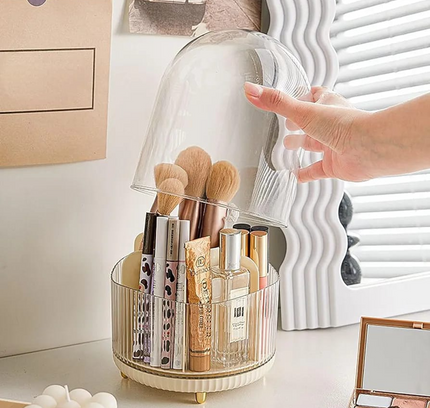 Makeup Brush Holder Oragnizer With Lid