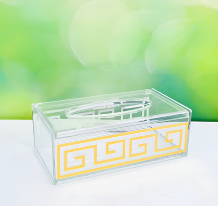 Acrylic Tissue Box Clear