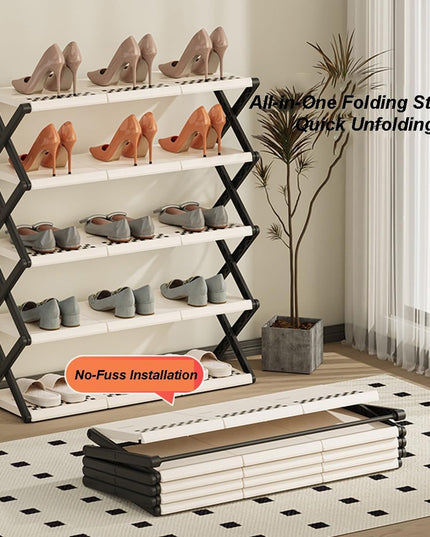 Foldable Shoe Rack 5 Layers