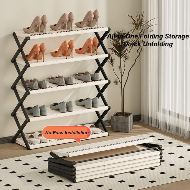 Foldable Shoe Rack 5 Layers
