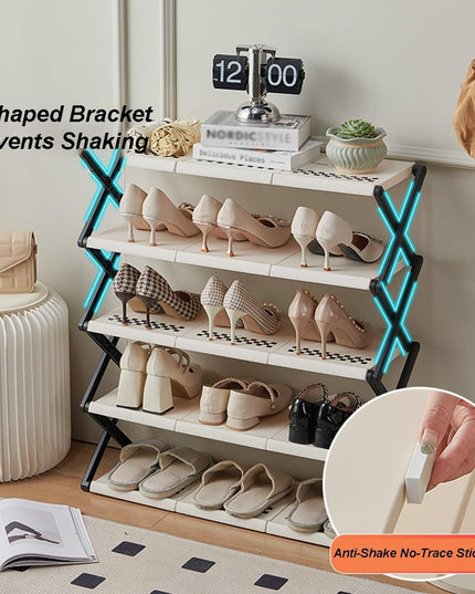 Foldable Shoe Rack 5 Layers