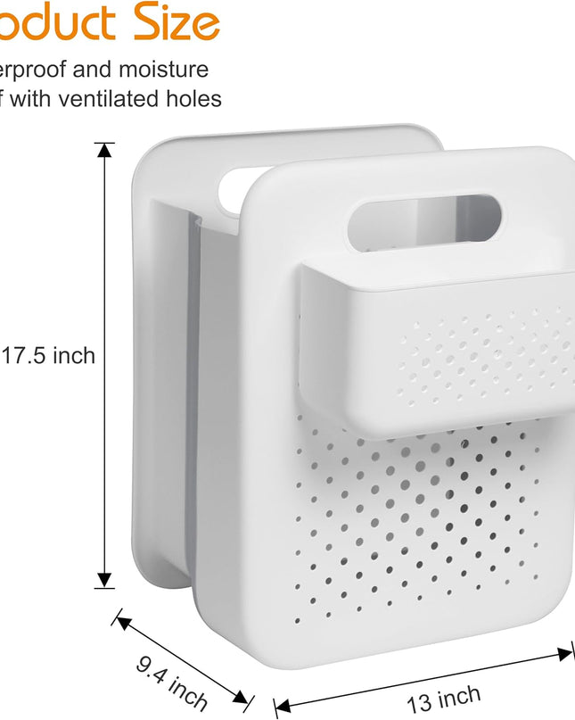 Wall Mounted Foldable Laundry Basket