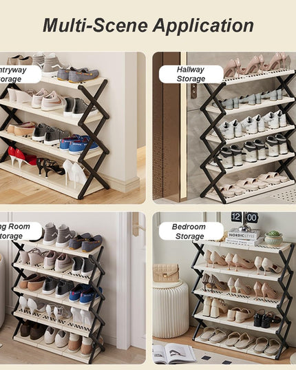 Foldable Shoe Rack 5 Layers