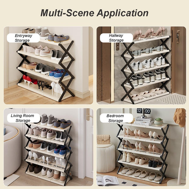 Foldable Shoe Rack 5 Layers