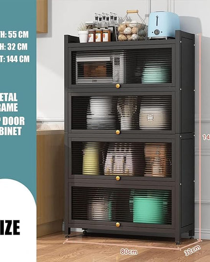 Multifunctional Storage Cabinet 4 Layer