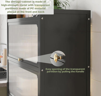 خزانة تخزين متعددة الوظائف مكونة من 4 طبقات