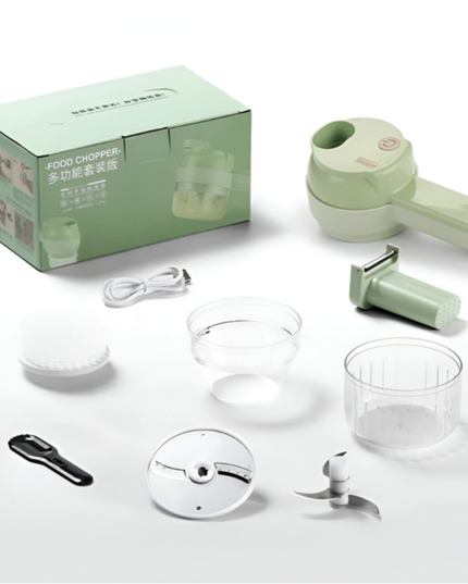 4-in-1 Electric Handheld Food Chopper