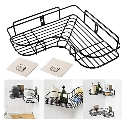 رف زاوية معلق على الحائط، قطعة واحدة