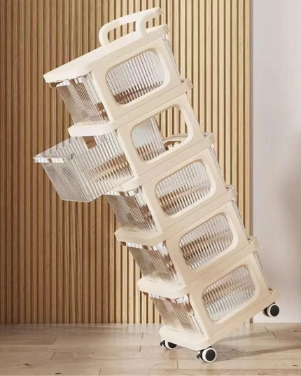 خزانة تخزين بأدراج بلاستيكية