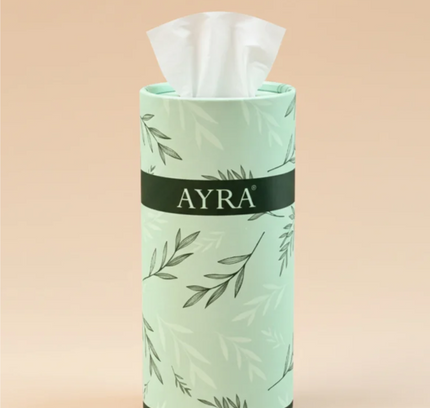 Ayra Cylinder Tissue Box 2-Ply 4Pcs-Outer
