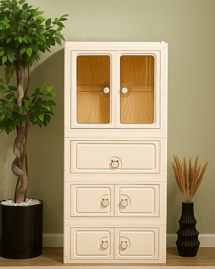 خزانة تخزين قابلة للطي للأطفال