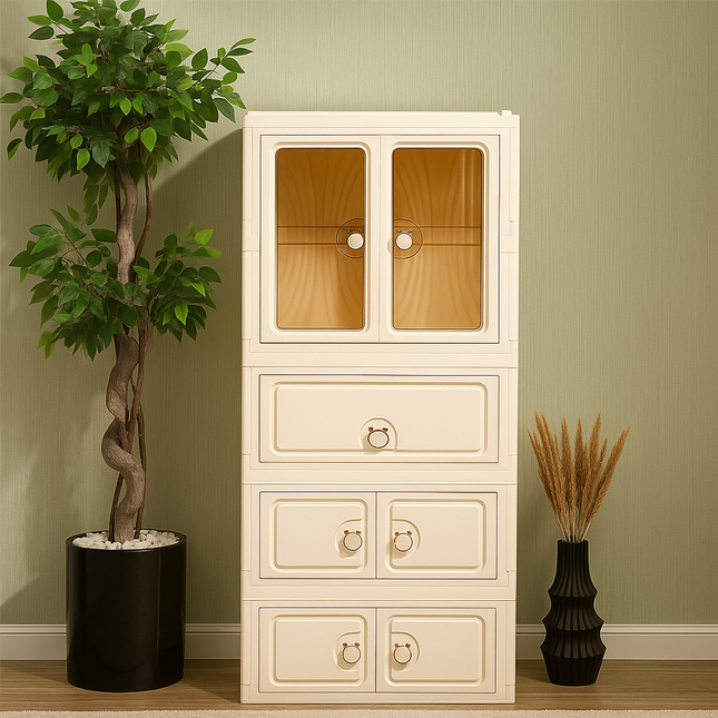 Kids Foldable Storage Wardrobe