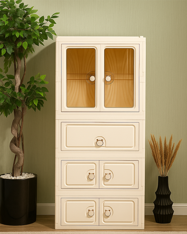 خزانة تخزين قابلة للطي للأطفال