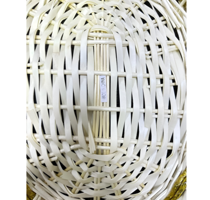 Gift Bamboo Hamper Basket Oval Big-60x45x12 Cm