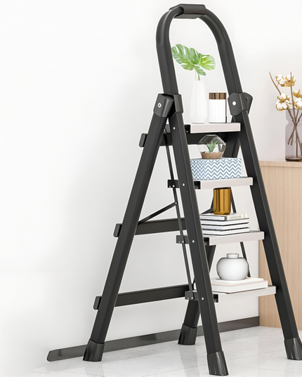 Household Aluminum Folding 4 Step Ladder