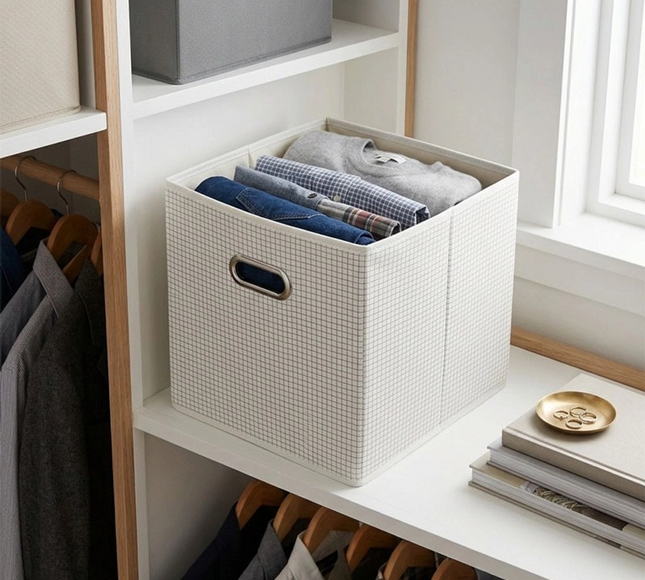 Foldable Fabric Storage Box Collapsible