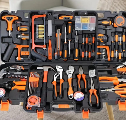 Household Hardware Tool Set Box 46 Pcs
