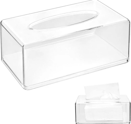 JIiham Acrylic Tissue Box