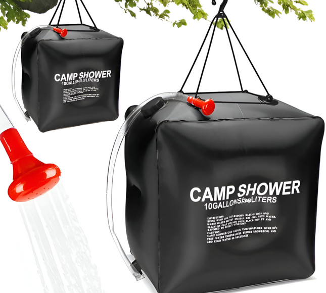 حقيبة استحمام للتخييم سعة 36 لترًا