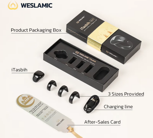Weslamic Itasbih Smart Ring
