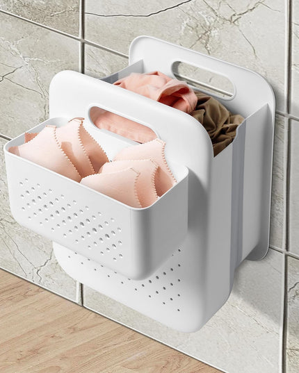 Wall Mounted Foldable Laundry Basket