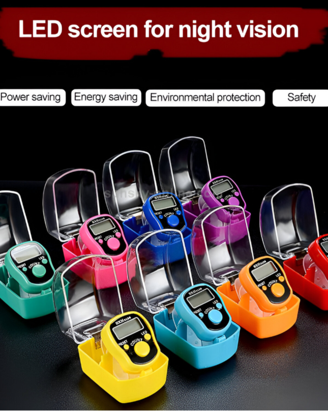 Finger Counter with Led Light