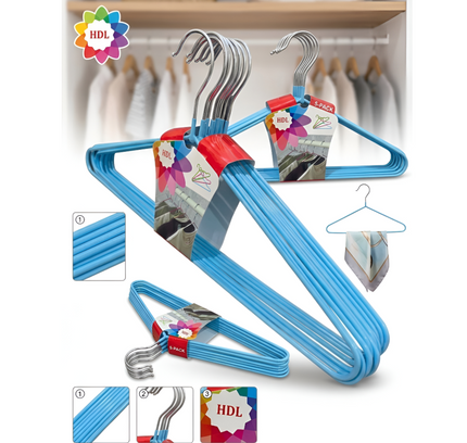 Cloth Hanger Matel Plain 10 Pcs Set