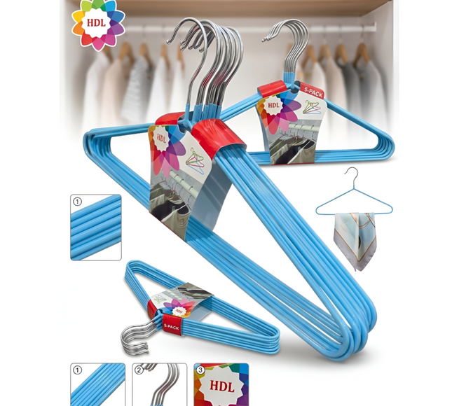 Cloth Hanger Matel Plain 10 Pcs Set