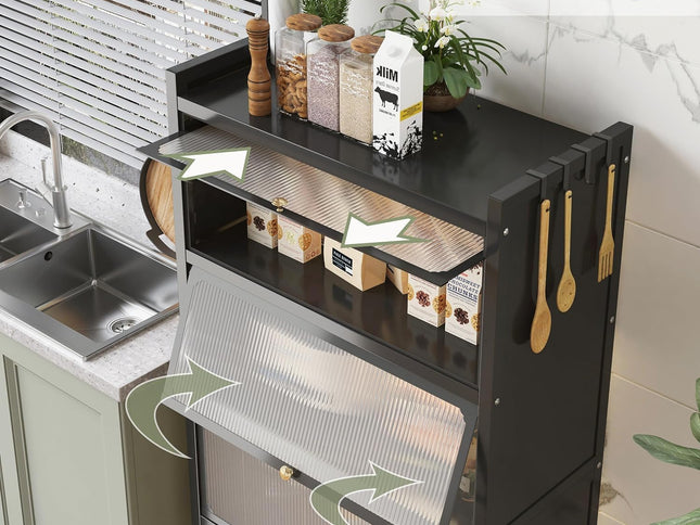 Multifunctional Storage Cabinet 4 Layer