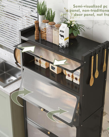 Multifunctional Storage Cabinet 4 Layer