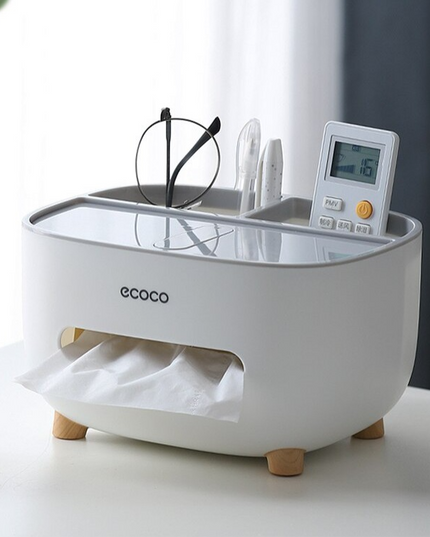 Multifunction Desktop Tissue Box