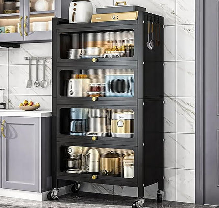 خزانة تخزين متعددة الوظائف مكونة من 4 طبقات