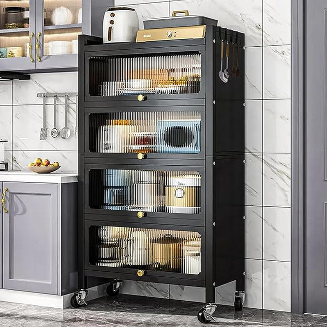 Multifunctional Storage Cabinet 4 Layer
