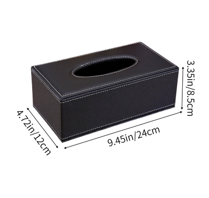 Tissue Box Leather