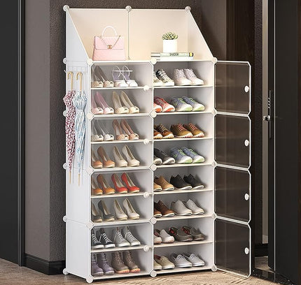 رف أحذية 2 عمود 9 طبقات 8 أبواب