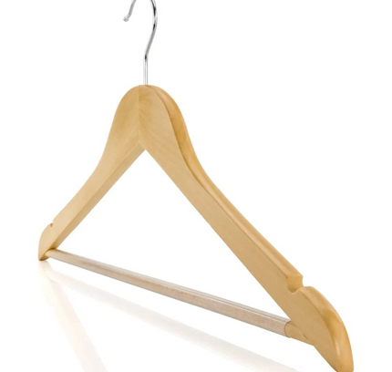 Wooden Clothe Hangers 5 Pcs Set