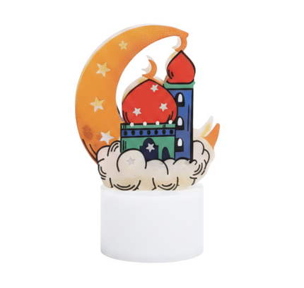 Ramadan Led Candle Light 12.8G - Golden