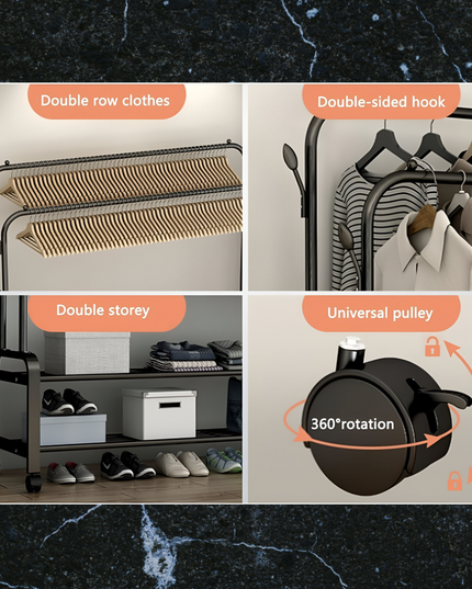 Cloth Hanger Double 48Kg