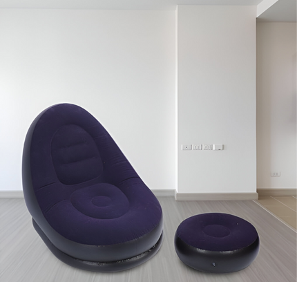 Portable Air Inflatable Chair Set