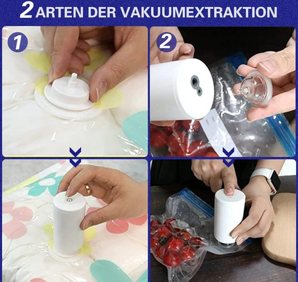 Portable Mini Air Pump Vacuum Sealer