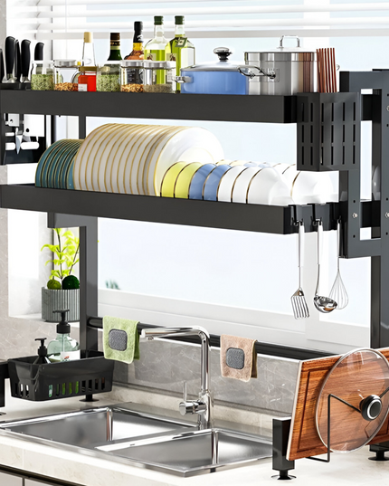 Kitchen Sink Rack Double