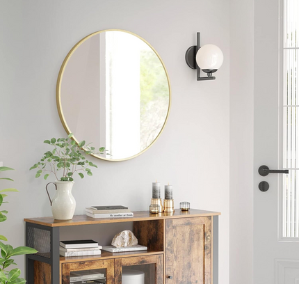 Wall Hanging Mirror Round Shape