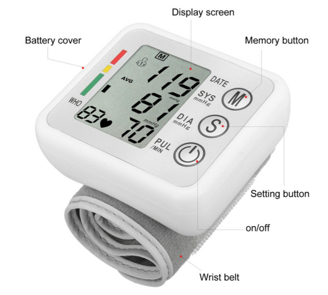 جهاز قياس ضغط الدم الإلكتروني