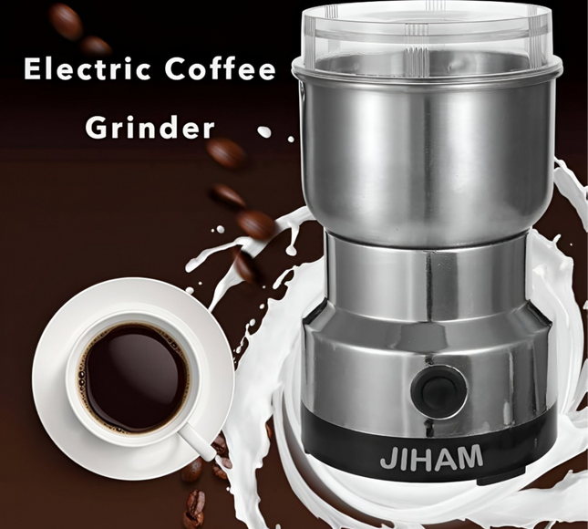 مطحنة قهوة كهربائية من جيهام