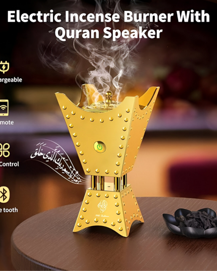 Bukhoor Burner With Holy Quran speaker SQ-668