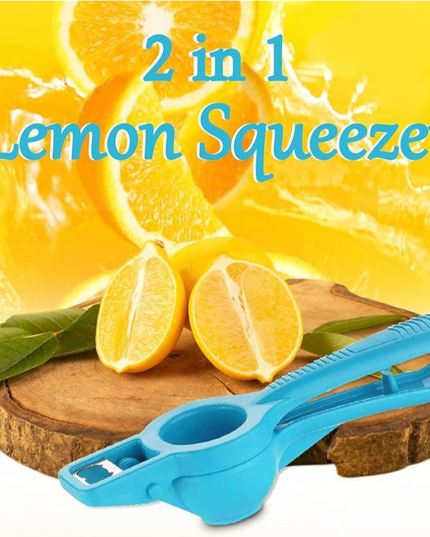 عصارة ليمون 2 في 1 مع فتاحة